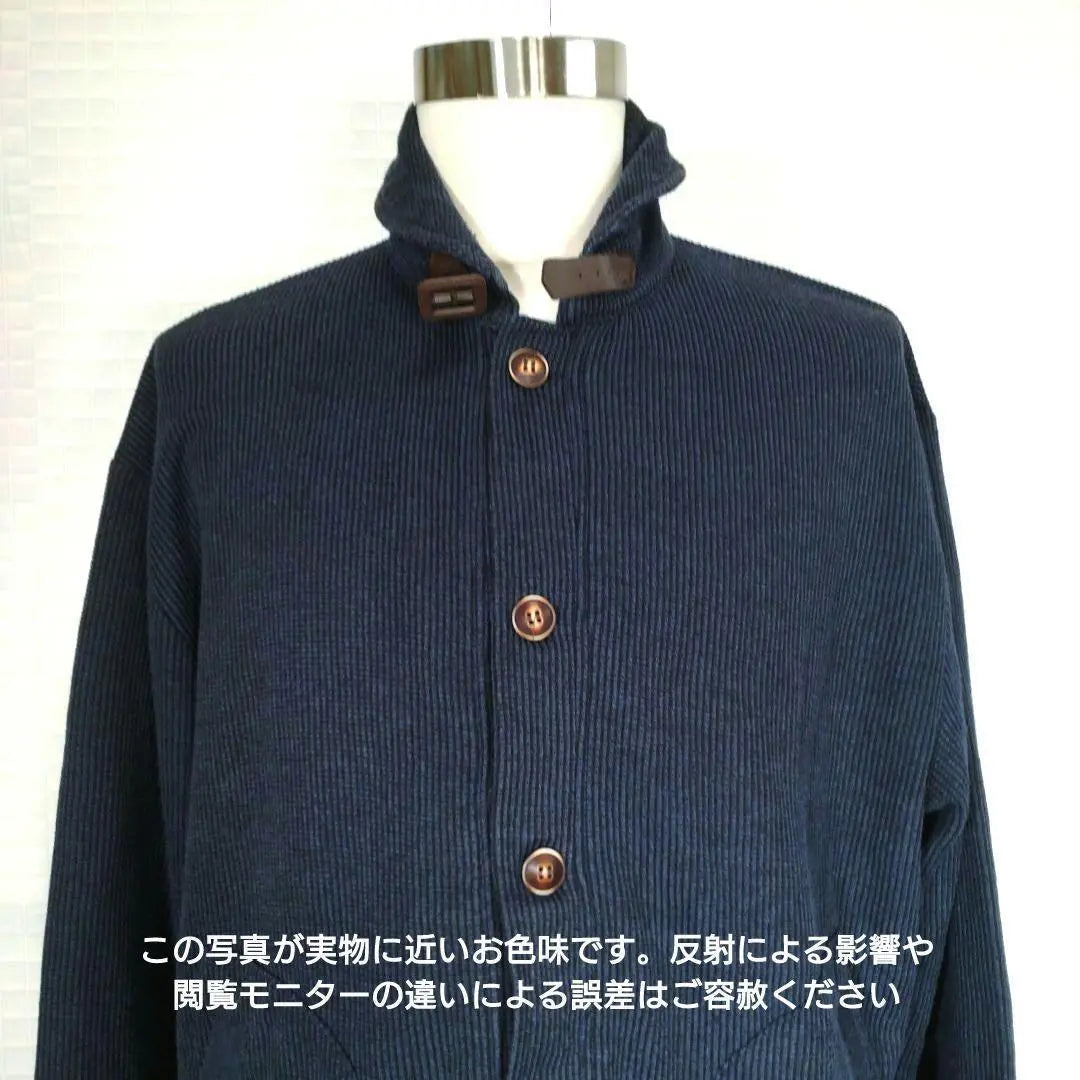 3808 Men's Large Size 3L [Practical] Cut -and -sew dark blue navy | 3808メンズ 大きいサイズ 3L【プラクティカル】カットソー 紺色 ネイビー