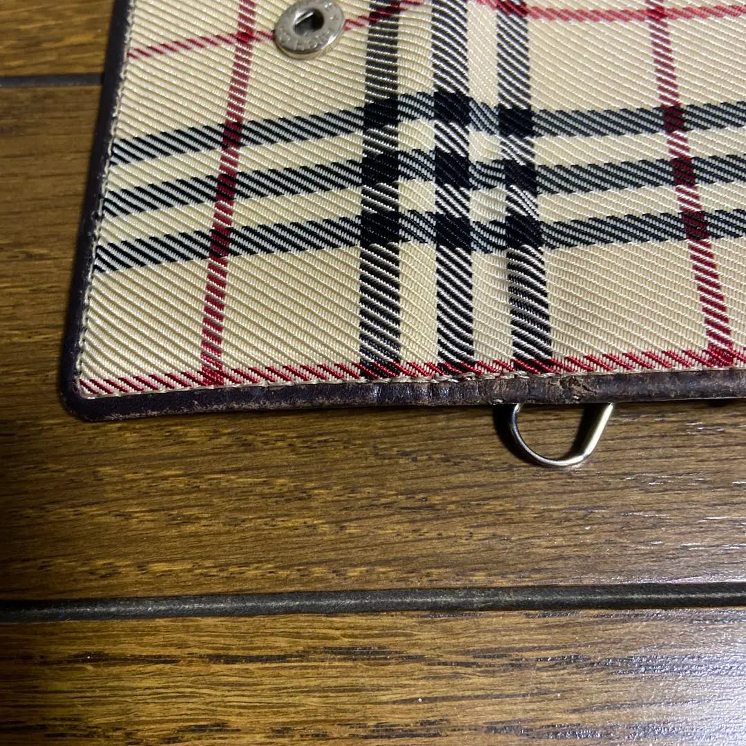 Burberry Checkered Key Case