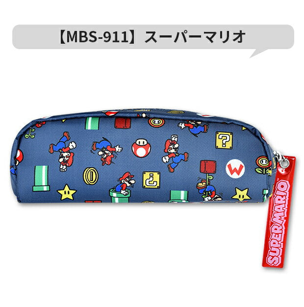 [5% OFF★] [Free Shipping] Super Mario Splatoon 3 Pen Pouch Pen Case Pen Case Pen Case Kids Boys Elementary School Student Stationery Mario Splatoon Splatoon Goods Pen Pouch Cute Pen Pouch