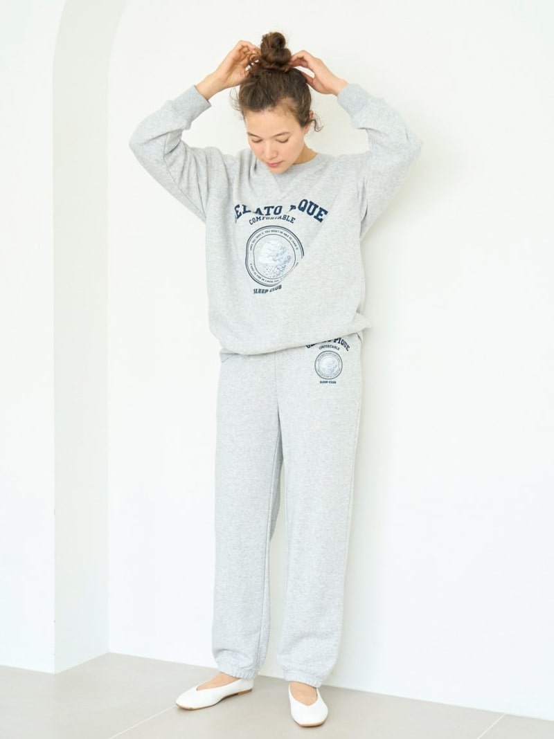 [SALE/30% OFF] [UNISEX] Long fleece pants gelato pique gelato pique pants other pants navy gray [RBA_E] [Free shipping] [Rakuten Fashion]