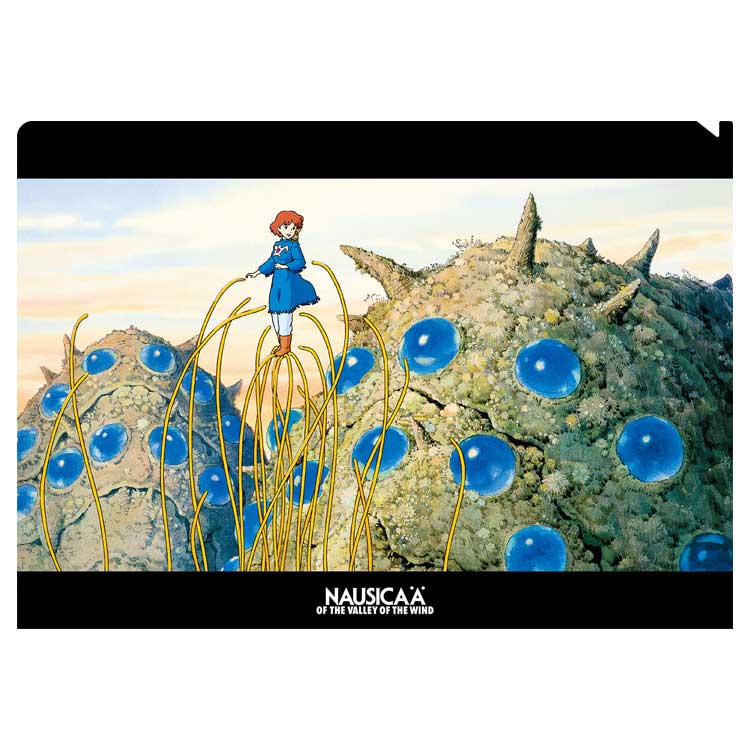 Nausicaa of the Valley of the Wind A4 Clear File Nausicaa and Omu 952123 Studio Ghibli