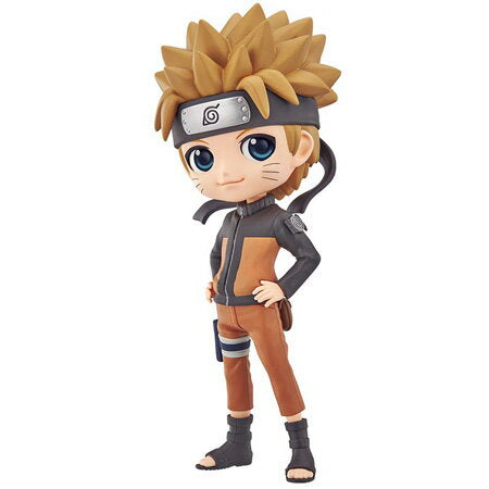 Free shipping NARTO Shippuden Q posket Uzumaki Naruto Rare Color Figure K-Pos Anime Prize Banpresto Goods Model Toy