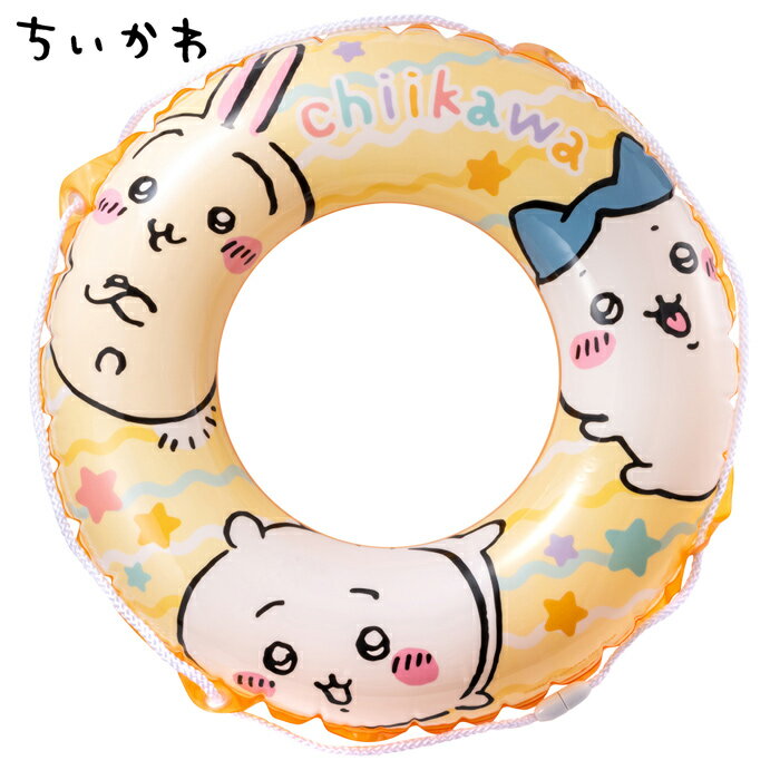 [Next day delivery] (Free shipping for packet delivery) Chiikawa 60cm Ukiwa Float/Beach Float Mezamashi TV Genuine product Children's Beach supplies 195270