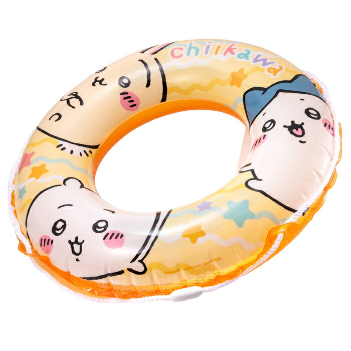 [Next day delivery] (Free shipping for packet delivery) Chiikawa 60cm Ukiwa Float/Beach Float Mezamashi TV Genuine product Children's Beach supplies 195270