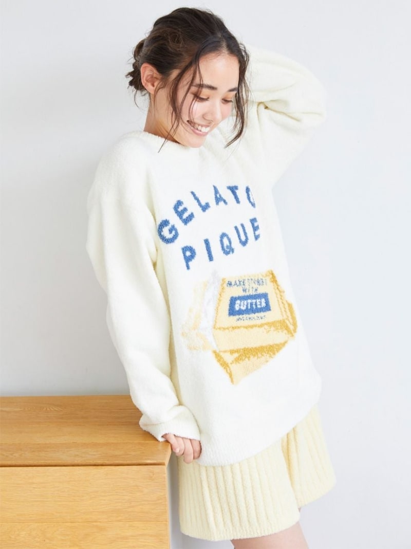 [SALE/30% OFF] Souffle BUTTER Shorts gelato pique gelato pique innerwear and loungewear Other innerwear and loungewear Yellow [RBA_E] [Free Shipping] [Rakuten Fashion]