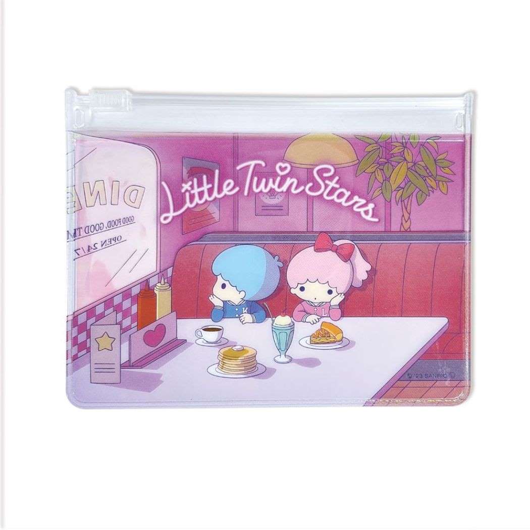 Estuche deslizante para minibolsas Kiki &amp; Lala City Pop Sanrio M Plan Accesorios Estuche Personaje Mercancías Mail-Can be Cinema Collection