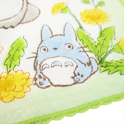 Jacquard Handkerchief Towel Mini Totoro My Neighbor Totoro Springtime Studio Ghibli Marushin Small Gift Mail-order Available