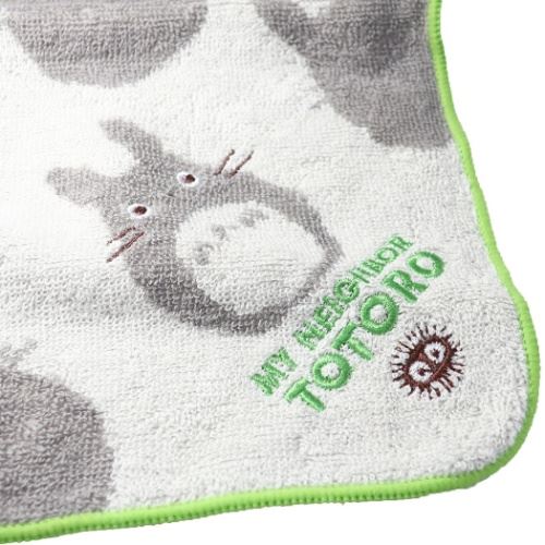 Kindergarten Loop Towel Loop Towel My Neighbor Totoro Large Totoro Silhouette Studio Ghibli Marushin Preparation Goods for kindergarten and school admission Mail delivery available