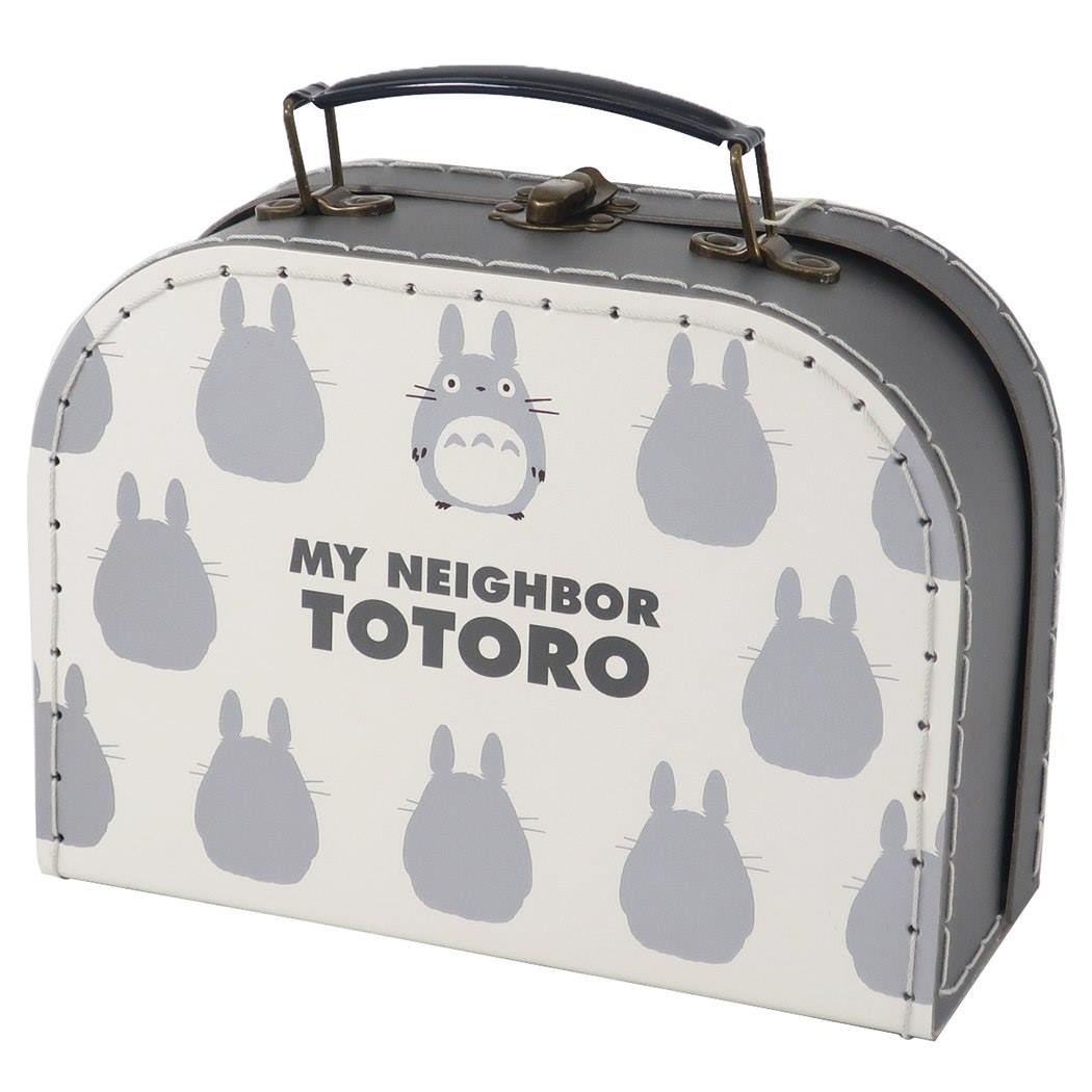 My Neighbor Totoro Storage Case, Large Bag-shaped Box, Totoro Silhouette, Studio Ghibli Marushin Storage Box, Present, Character Goods, Cinema Collection, Boys, Girls, Gift