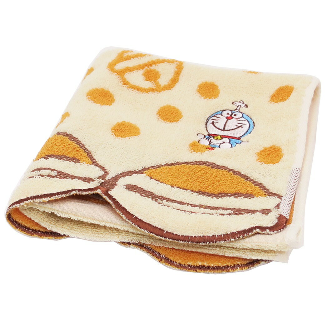 Doraemon Hand Towel Jacquard Wash Towel Flying Dorayaki Sanrio Marushin Gifts Miscellaneous Goods Anime Character Goods Mail Order Available Cinema Collection Present Boy