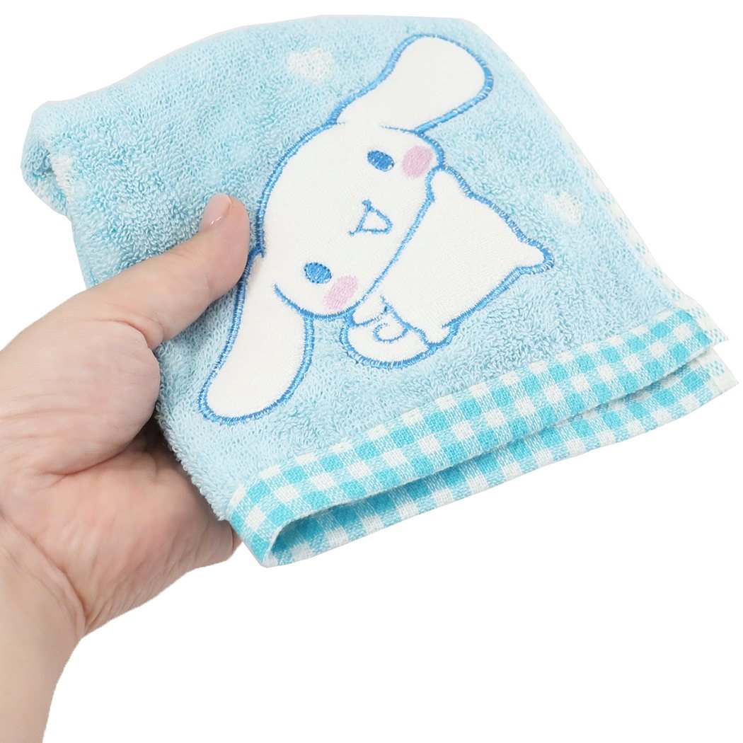 Toalla de mano Cinnamoroll antibacteriana y resistente a los olores, toalla de transporte de jacquard, lindos dulces, Sanrio Marushin, artículos de regalo de personajes, se pueden enviar por correo, colección de cine, regalo para niños y niñas