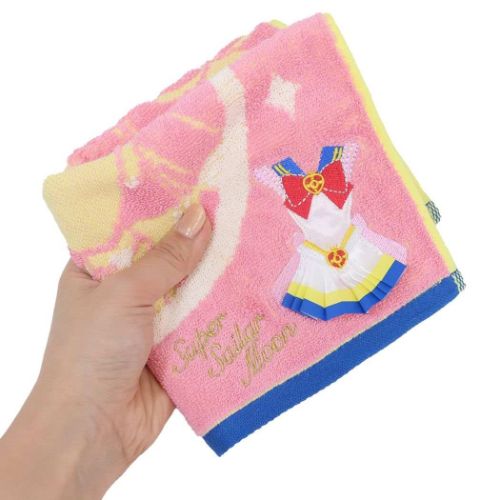 Toalla de mano de Jacquard, toalla de mano, disfraz de Sailor Moon, Super Sailor Moon, toalla para secar el sudor de Marushin, envío por correo disponible