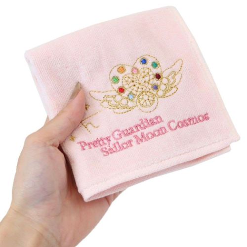 Toalla de pañuelo de jacquard fruncido Mini toalla Sailor Moon Sailor Moon Cosmos Bandai Toalla para secar el sudor Anime Entrega por correo disponible