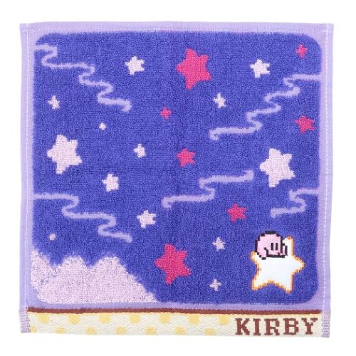 Mini Towel Kirby Star Jacquard Handkerchief Towel Dream Izumi Marushin Gift Mail-Can be Marshmallow Pop