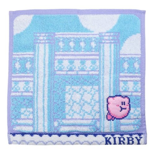 Mini Towel Kirby Star Jacquard Handkerchief Towel Grape Garden Marushin Gift Mail-Can be Marshmallow Pop