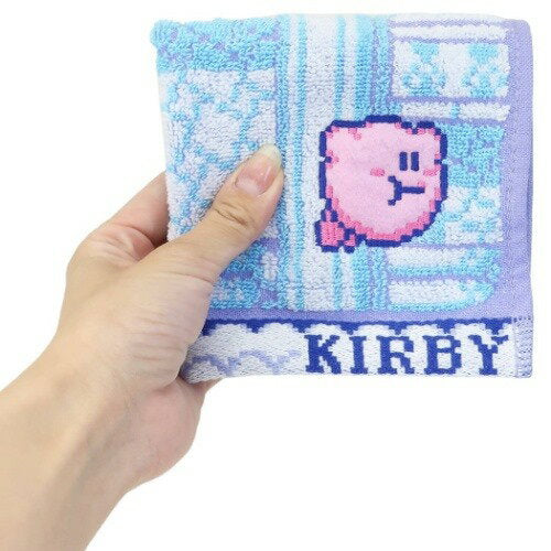 Mini Towel Kirby Star Jacquard Handkerchief Towel Grape Garden Marushin Gift Mail-Can be Marshmallow Pop