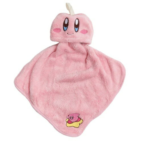 Hanging Mascot Towel Kirby Star Antibacterial and deodorizing Micro Loop Towel Smile Kirby Marushin Towel Marshmallow Pop