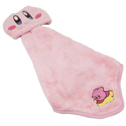 Hanging Mascot Towel Kirby Star Antibacterial and deodorizing Micro Loop Towel Smile Kirby Marushin Towel Marshmallow Pop