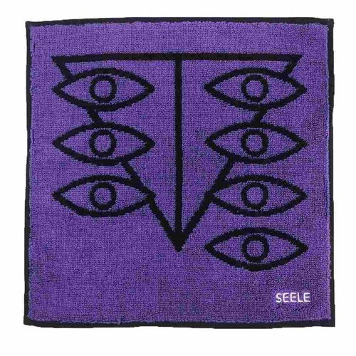 Jacquard Handkerchief Towel Mini Towel Evangelion Seele Marushin Sweat Wipe Towel Antibacterial and Deodorizing Anime Mail Delivery Available