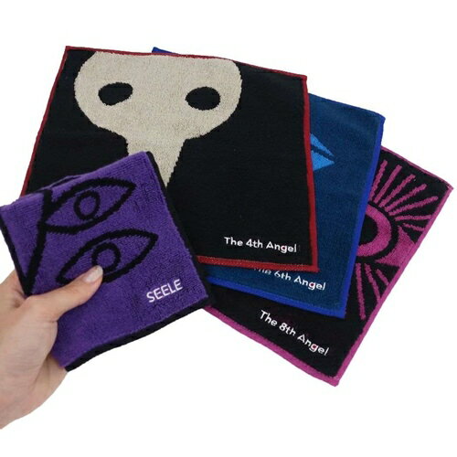 Jacquard Handkerchief Towel Mini Towel Evangelion Seele Marushin Sweat Wipe Towel Antibacterial and Deodorizing Anime Mail Delivery Available