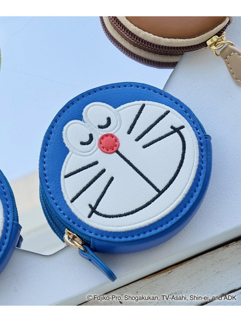 [Doraemon Collection] Round Pouch ROPE' PICNIC PASSAGE ROPE' PICNIC Wallet, Pouch, Case Pouch, Yellow, Blue [Rakuten Fashion]