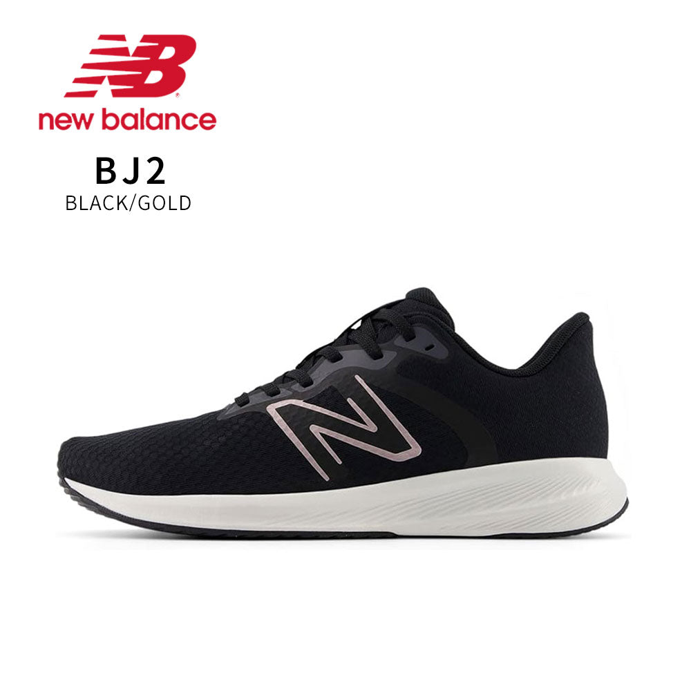 New Balance Lightweight Running Shoes Women's Walking Shoes Stylish Women's Junior Sneakers Low Cut Training Gym Large Size Black New Balance W413 BJ2