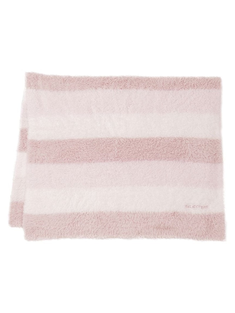 [SALE/30% OFF] Gelato 3 Border Blanket gelato pique Interior and Household Goods Blanket/Knee Blanket Blue Pink [RBA_E] [Free Shipping] [Rakuten Fashion]