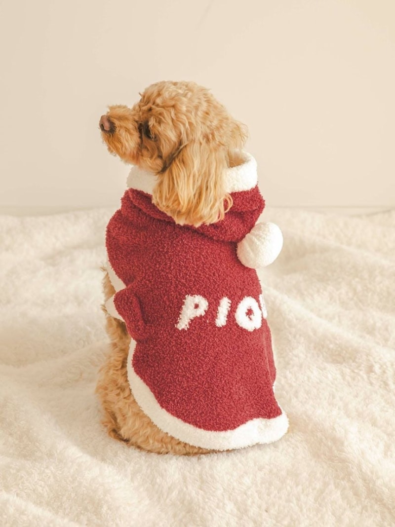 [SALE/30% OFF] [HOLIDAY] [CAT&DOG] Baby Moko Cape GELATO PIQUE CAT&DOG Gelato Pique Pet Supplies Pet Wear/Pet Clothing Red White [RBA_E] [Free Shipping] [Rakuten Fashion]