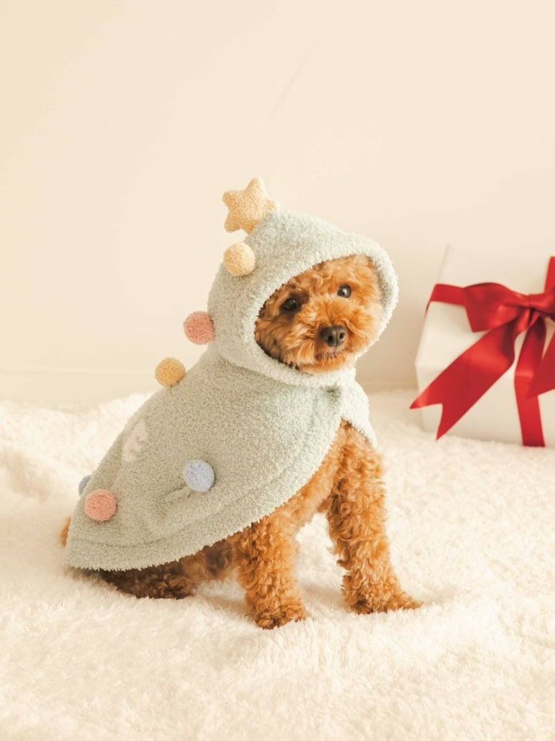 [SALE/30% OFF] [HOLIDAY] [CAT&DOG] Baby Moko Cape GELATO PIQUE CAT&DOG Gelato Pique Pet Supplies Pet Wear/Pet Clothing Red White [RBA_E] [Free Shipping] [Rakuten Fashion]