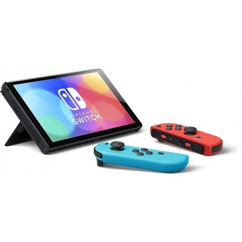 Nintendo Switch OLED Model Joy-Con (L) Neon Blue/(R) Neon Red HEG-S-KABAA Nintendo [New Product] [Can be used together] [Same-day shipping, Saturdays, and public holidays] [Free shipping]