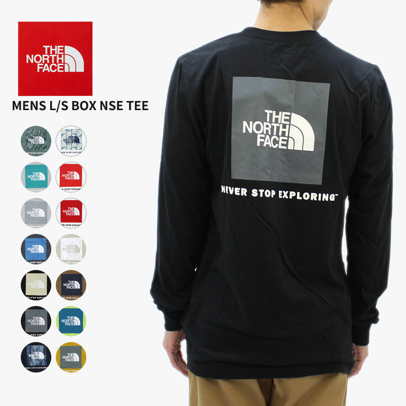 THE NORTH FACE Mens L/S Box NSE Tee Men's Long Sleeve Cut and Sew nf0a4762