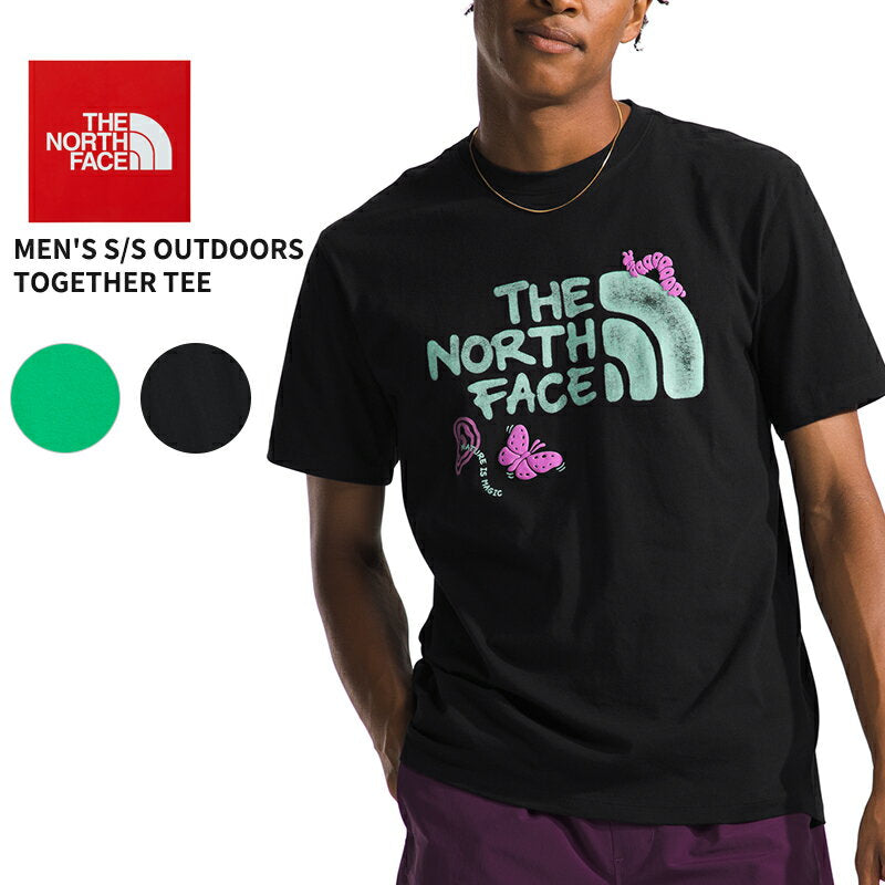 THE NORTH FACE Men's Outdoors Together Tee Short Sleeve T-shirt Short Sleeve Men's nf0a86wu