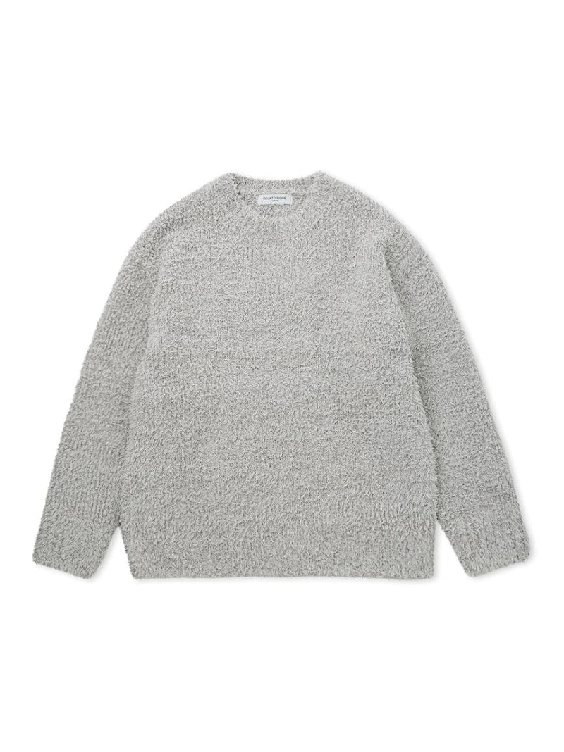 [SALE/30% OFF] [HOMME] Color knit pullover gelato pique gelato pique top sweatshirt/sweater blue pink gray [RBA_E] [pre-order] * [Free shipping] [Rakuten Fashion]