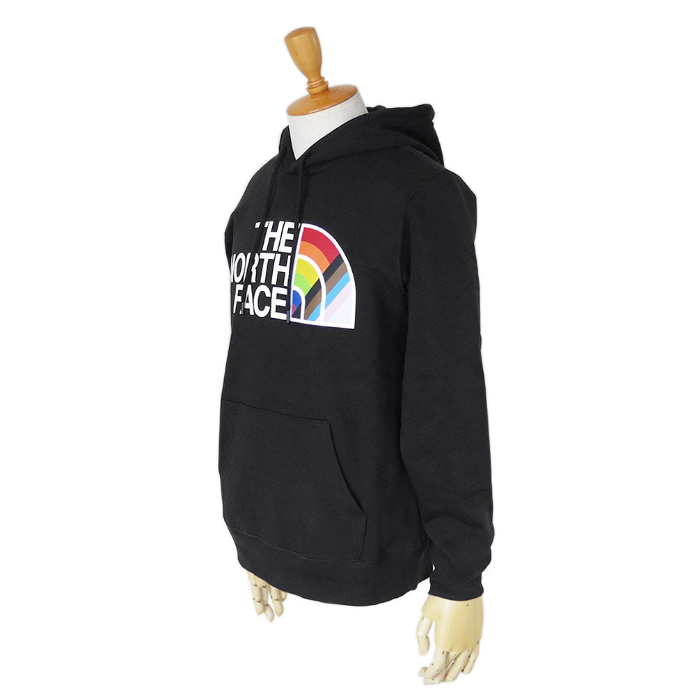 The North Face Hoodie NF0A7QCK JK3 Sweatshirt Hoodie Pullover Long Sleeve Pride Logo Black THE NORTH FACE M PRIDE PO HDIE