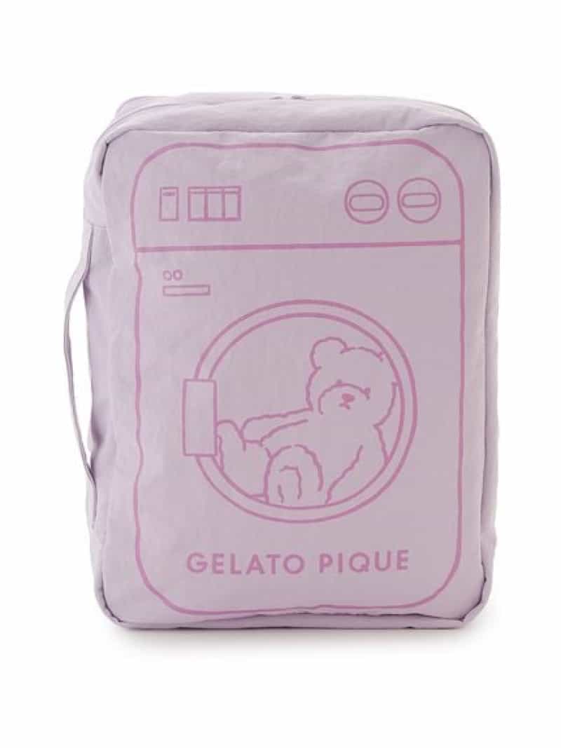 Travel Pouch M gelato pique Gelato Pique Wallet, Pouch, Case Pouch, Navy, White [Free Shipping] [Rakuten Fashion]