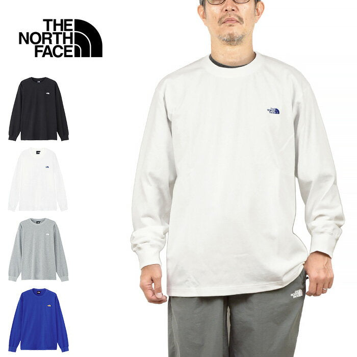 [SALE] THE NORTH FACE NT32443 L/S NUPTSE COTTON TEE Long sleeve Nupshi cotton tee T-shirt Long T-shirt Heavy Thickness Full UV protection Long sleeve Tops Outdoor Men's Ladies