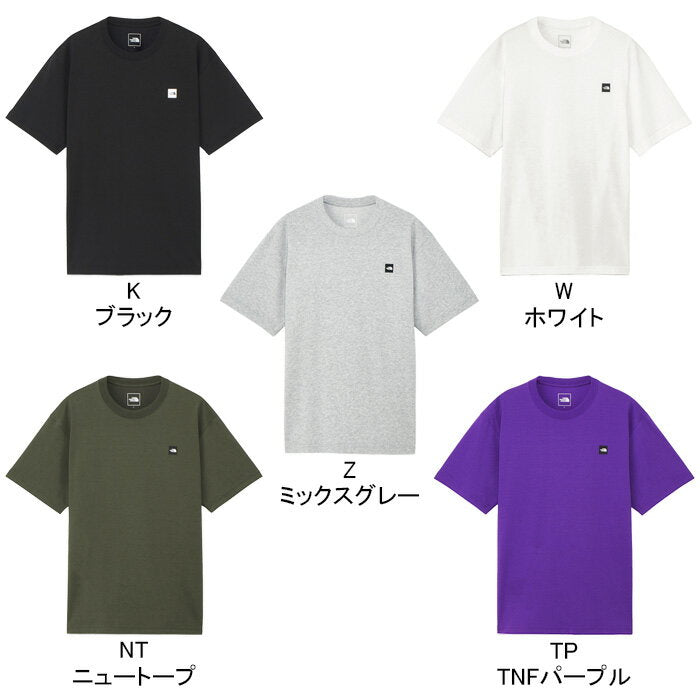 THE NORTH FACE NT32445 S/S SMALL BOX LOGO TEE [20% OFF Sale] Short sleeve small box logo tee T-shirt square logo one point quick drying short sleeve outdoor camping �