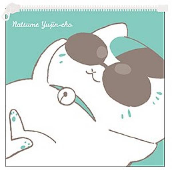 [Emerald Green] Natsume's Book of Friends Pastel Color Square Pouch