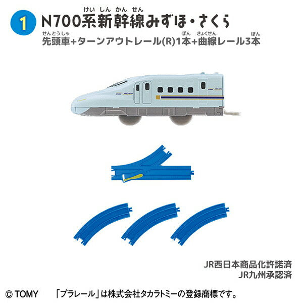 F-Toys Tsunago Plarail Gum 10 pieces No version specified { Candy toys Boys Prize Promotional Present Bonus Children's Association Neighborhood Association Candy Sweets Train Shinkansen Komachi Mizuho Sakura Hinotori E6 series N7