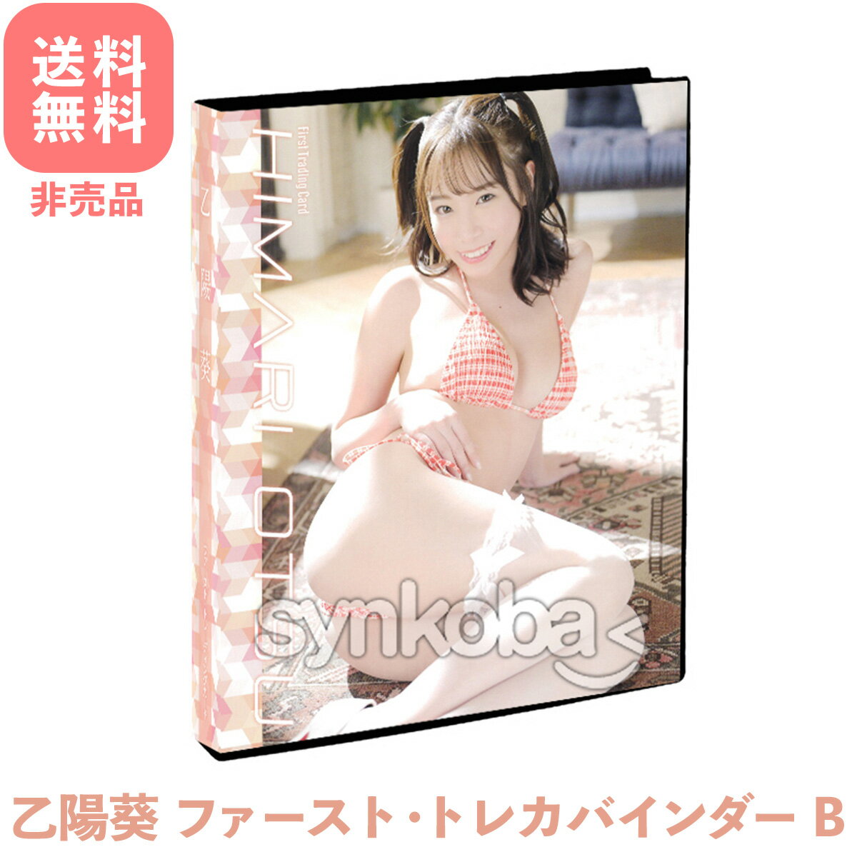 [B] Otsuhi Aoi First Trading Card Special Special Binder (Checked Bikini) File Holder Binder