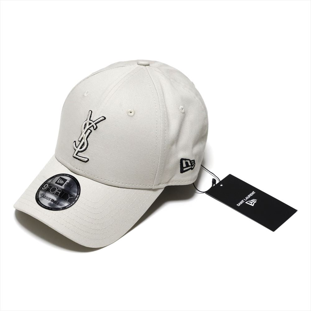 [New box included] New Era YSL MONOGRAM CAP Saint Laurent ID687687YCL369248 Monogram cap Brand cap High Brand