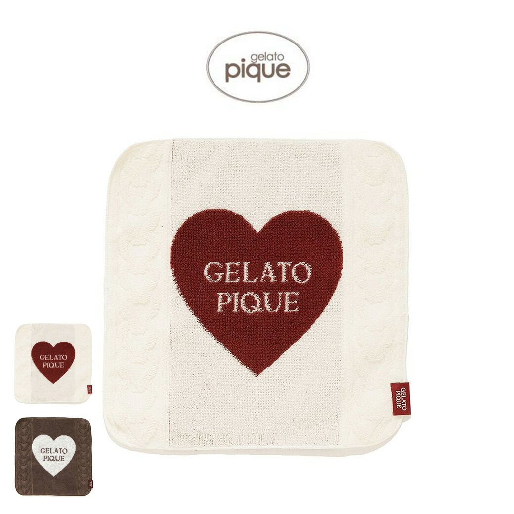 gelato pique Valentine Heart Alan Hand Towel pwgg251634 Gelato Pique Valentine Women's Handkerchief Women's 2025 Spring Gift Present