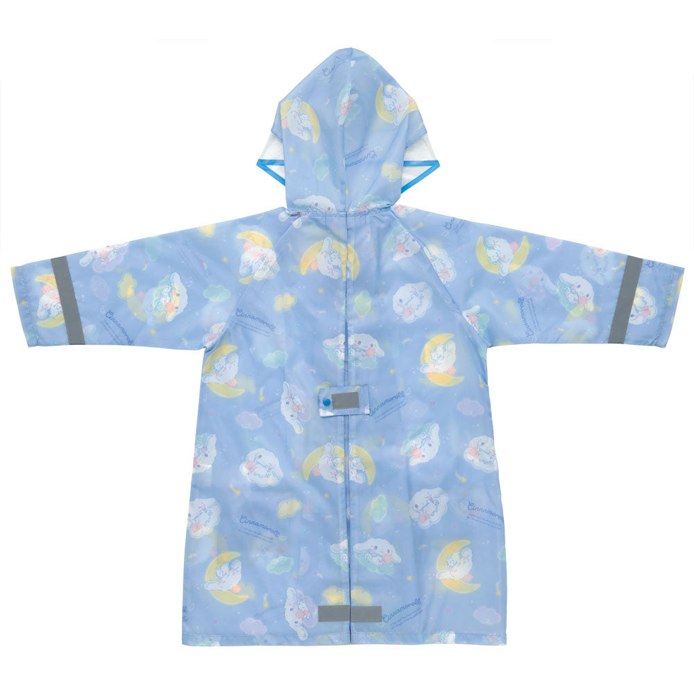 Raincoat for kids, children, school bags, elementary school students, school toddlers, backpacks, skater, RACO1N, Cinnamoroll, Cinnamon, Sanrio, Girls, Girls, [Waterproof, Poncho, Kappa, Rainba, Raincoat, Raincoat