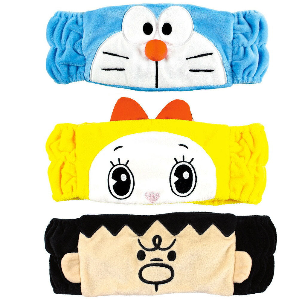 I'm Doraemon Hairband Hairband Hair Turban Turban Face Washing Makeup Roomwear Roomwear Fluffy Doraemon Doraemon Goods Character Goods Funny Interesting