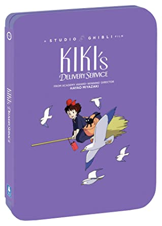 Paquete combinado de películas Kiki's Delivery Service con especificaciones del libro de acero de Studio Ghibli, Blu-ray y DVD [Blu-ray]