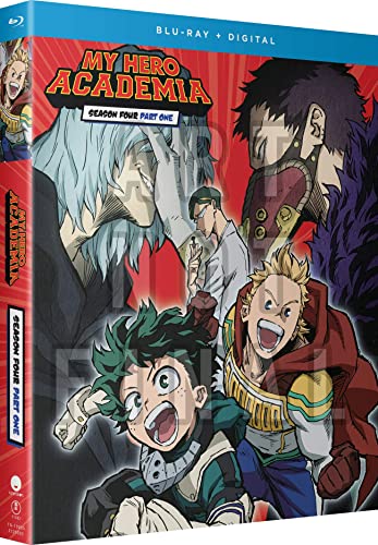 My Hero Academia Temporada 4 Parte 1 Episodios 64-76 Combo Pack Blu-ray + DVD Set [Blu-ray]