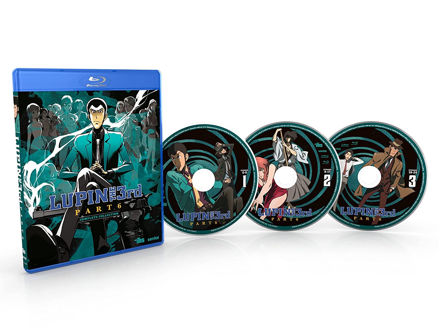 Lupin the Third PART6 All 25 episodes box set Blu-ray [Blu-ray]