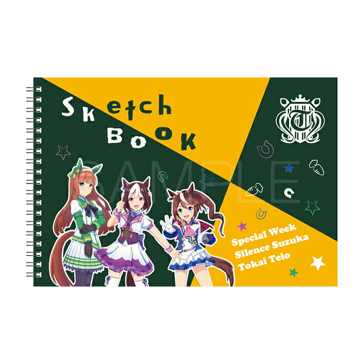 Uma Musume Design Sketchbook B5 Silence Suzuka Special Week Tokai Teio pattern 4901770680651 [M delivery 1/5]