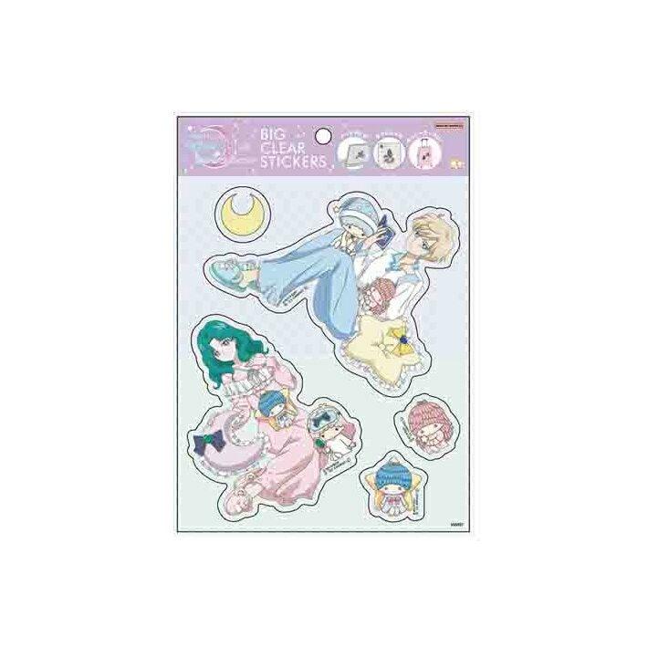 Pegatina transparente grande Sailor Moon x Sanrio Characters, patrón D 4901770720449 [Entrega M 1/120]