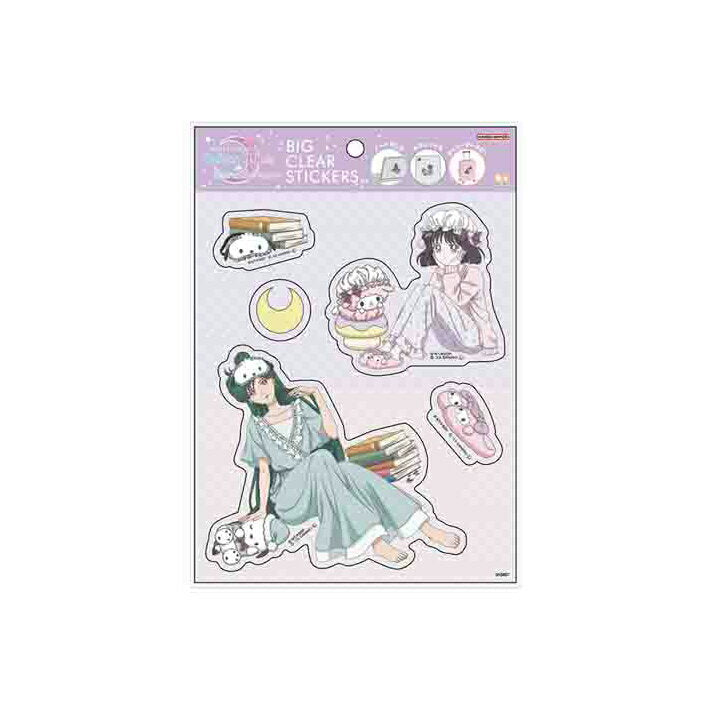 Sailor Moon x Sanrio Characters Big Clear Sticker E Pattern 4901770720456 [M Delivery 1/120]